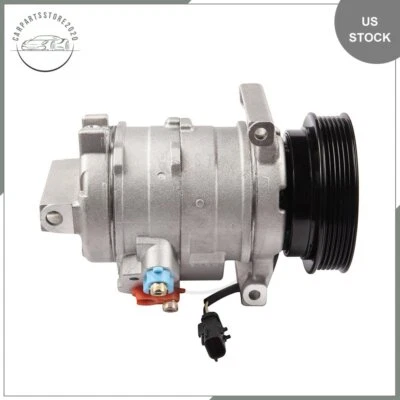For Chrysler 300 Dodge Charger Magnum 3.5L 97333 A/C AC Compressor w/Clutch - Image 1 of 4