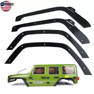 Qmore Fender Flares Wheel Eyebrow Strip Lip Sticker for 1/6 Axial SCX6 AXI05000 - Picture 1 of 11