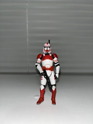 Star Wars Saga Legends 3.75 Republic Shock Trooper Clone Action Figure from 2005 Cover