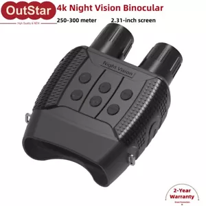 NV3182 Nigh Vision 4X Digital Binocular Outdoor HD 30FPS Recording IR 300m #sz - Picture 1 of 5