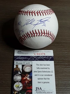 MICHAEL FULMER GO TIGERS AUTOGRAPHED RAWLINGS MLB BASEBALL BALL TIGERS JSA COA - Picture 1 of 3