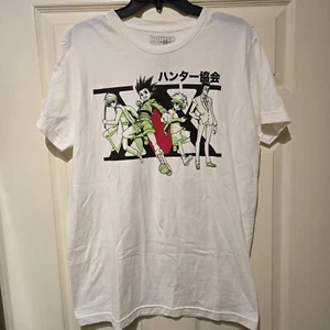 Camiseta Para Hombres Hunter Hunter Anime Blanca Gráfica Equipo M Mediana - Imagen 1 de 4