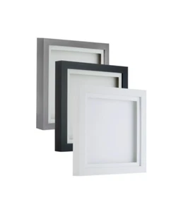 Shadow Box Frame /3D Black Box Frame/Square Frame/ Front Mount Frame Memorabilia - Picture 1 of 10