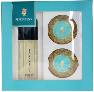 Je Reviens By Worth For Women Set: EDT+Perfumed Soap x2 (1.7+2.6) New - Picture 1 of 1