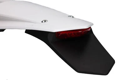 UFO Enduro Aile Arriere Compatible À KTM HT 125 250 300 350 450 500 17-19 Blanc - Photo 1/2