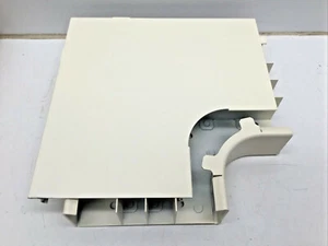 Hubbell HBL4011DFOIV Surface Metal Raceway Fitting 90° LR Flat Elbow Ivory - Picture 1 of 5