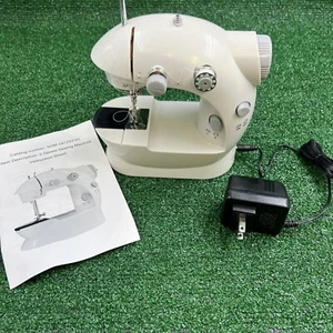 Portable Desktop Mini Electric Sewing Machine 2 Speed #SDM-241293-01 See Descrip - Picture 1 of 10