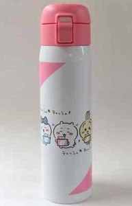 Chiikawa Edelstahl One-Touch Flasche 480ml 270g - Bild 1 von 3