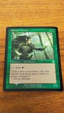 Foil Elvish Mystic Magic the Gathering MTG Time Spiral Remastered
