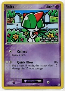Ralts 81/113 Pokemon TCG EX Delta Species Reverse Holo Stamped - Picture 1 of 3