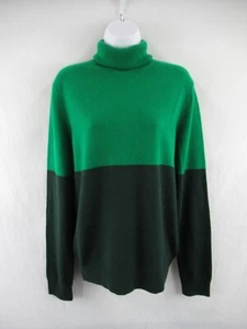 NWT Joe Fresh Women's 100% Cashmere Colorblock Pullover Sweater Size M #H315 - Picture 1 of 7