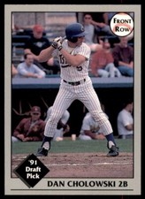 1991 Front Row Draft Picks Dan Cholowsky California Golden Bears #5