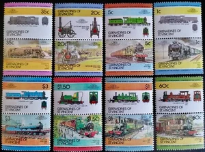 GRENADINES DE SAN VICENTE 1984 -TRENES . - Imagen 1 de 1