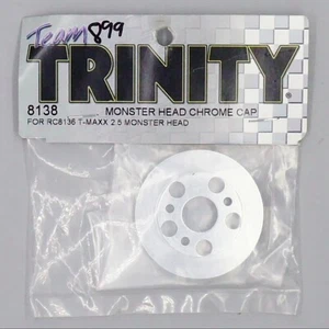 TEAM TRINITY Monster Head Chrome Cap #8138 - Picture 1 of 1