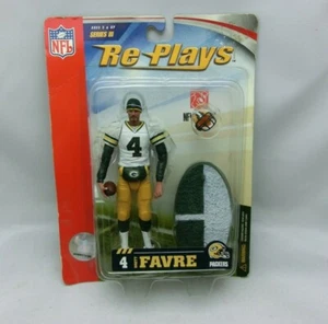 2006 NFL RE-PLAYS BRETT FAVRE REGULAR JERSEY EDITION #4 GREEN BAY PACKERS FIGURE - Picture 1 of 5