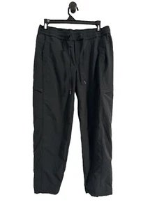 Eddie Bauer Black Cropped Joggers Womens Size S - Picture 1 of 9