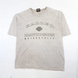 T-shirt vintage Harley Davidson Motorcycles Las Vegas taglia XL 1999 anni 90 - Foto 1 di 14