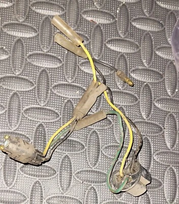 Vintage OEM 72 yamaha dt250 dt 250 headlight Plug wiring Loom wire harness Foto 1 de 4