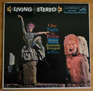 Armando TROVAJOLI - One night in Rome - RCA VICTOR LIVING STEREO 1959 Audiophile - Imagen 1 de 5