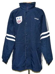 CRYSTAL PALACE 1995/1997 TRAINING FOOTBALL BENCH JACKET ADIDAS L - Picture 1 of 11