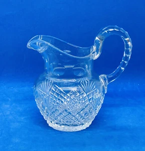 Vintage Bohemian Crystal Glass Cut Cramer Decanter Tabletop Art Decor Unique 1 - Picture 1 of 10