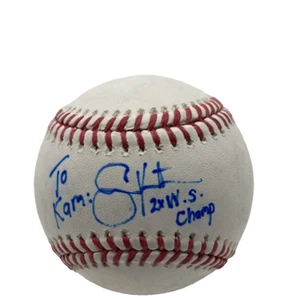 Shane Victorino autographed signed official MLB Baseball Beckett COA Phillies - Picture 1 of 3