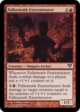 FALKENRATH EXTERMINATOR ~mtg EX/LP Avacyn Restored Unc x4
