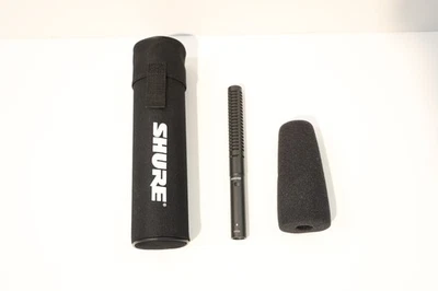 Shure VP89s Shotgun Microphone With Hard Shell Case and Windscreen - Image 1 of 3