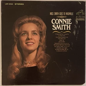 CONNIE SMITH - Miss Smith Goes To Nashville - Vinyl Lp 1966 RCA Record LSP-3520 - Picture 1 of 4