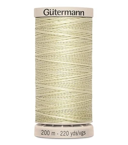 Gutermann Quilting Thread 220yd-Ecru - 6 Pack - Picture 1 of 1