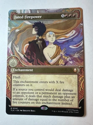MtG Fated Firepower Showcase Non Foil Avatar The Last Airbender - Image 1 of 2
