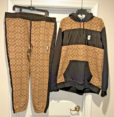 Coach Men's 2pc Sweat Suit $400 size 2XL(54) - Image 1 of 4