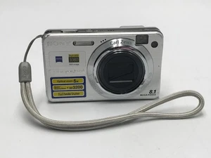 Sony Cyber-shot DSC-W150 8.1MP Digital Camera Silver (C-22) - Picture 1 of 7