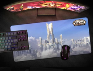 Alfombrilla de ratón para juegos World of Warcraft Shadowlands Bastion XL 900x420 mm Blizzard - Imagen 1 de 4
