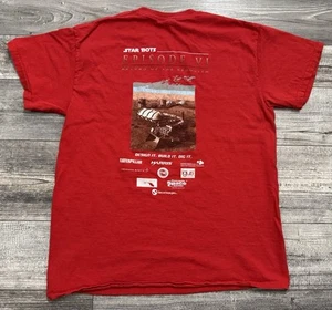 NASA Robotic Mining Competition Shirt Mens Medium 2014 Red “Star Bots” Regolith - Picture 1 of 7