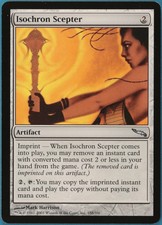 Isochron Scepter Mirrodin NM Artifact Uncommon MAGIC CARD (ID# 243928) ABUGames