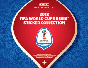 2018 FOOTBALL FIFA WORLD CUP RUSSIA PANINI FOIL TEAM LOGOS STICKERS PICK ONE - Picture 1 of 1