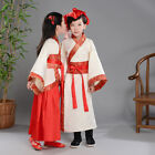 Boys Girls Han Fu Dress Chinese Traditional Tang Costume Performance Outfits