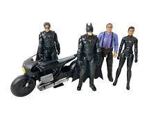 The Batman Movie 12" Figure Lot Selina Batman Penguin, Batcycle Spinmaster 2022