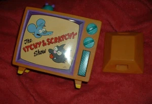 Simpsons Itchy & Scratchy TV 2004 Original sold w Shirt NOW a safe for Valuables - Picture 1 of 9