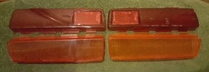 Fiat 124 BC, Lamborghini Urraco Tail light lenses (set of 4) Original Altissimo - Picture 1 of 1