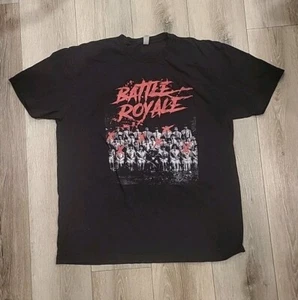 Battle Royale Survival Program sz XL Shirt Horror Rotten Cotton Japanese - Picture 1 of 3