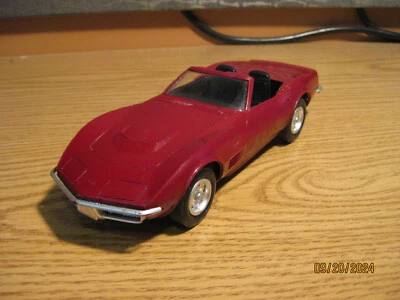 Chevrolet Corvette 1970 convertible, escala 1/25 Promo D. Red, sin caja original Foto 1 de 4