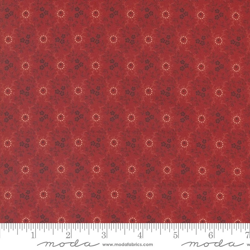 Lydias Lace London Grace Blenders Crimson by Betsy Chutchian for Moda 1/2 Yard - Image 1 of 1