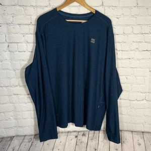 Herren AKHG Meltwater Standard Fit Langarm Crew Hemd 2XL Blau 80605 - Bild 1 von 11