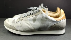 FABRICE TARDIEU DESIGNER TRAINERS CAMO SNEAKERS SIZE 46/13 - Made In Italy  - Picture 1 of 11