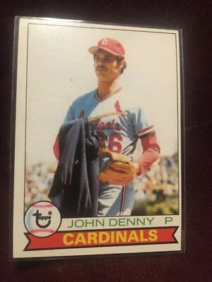 1979 Topps #59 Cardinals John Denny Baseball Card - Image 1 of 2