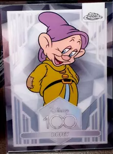 2023 Topps Chrome Disney 100 base Dopey - Picture 1 of 1