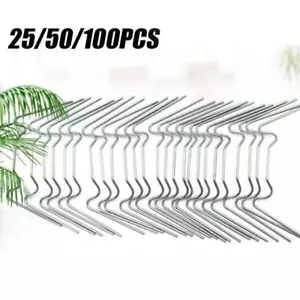 25-100pcs StainlessSteel Greenhouse Clamps Greenhouse New Clamp Clamps 9CZ7 - Foto 1 di 15