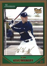 2007 Bowman Draft Gold #BDP5 Kevin Kouzmanoff